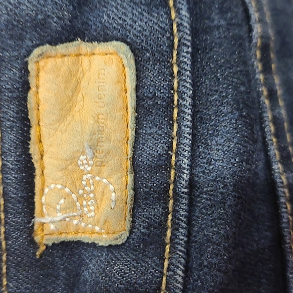 Paige Denim Laurel Canyon Boot Cut Jeans - Size 28 - Low Rise, Medium Wash, Blue - Picture 9 of 10